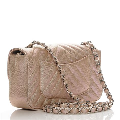 chanel rose gold chevron flap realreal|chanel flap.